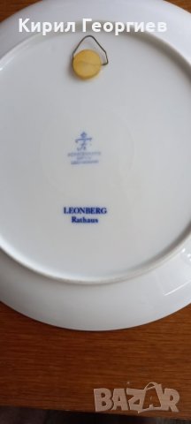 Красива колекционерска  порцеланова чиния за стена , снимка 2 - Декорация за дома - 41766293