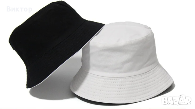 Двустранна двойна шапка идиотка рибарска мъжка женска, снимка 5 - Шапки - 44621615