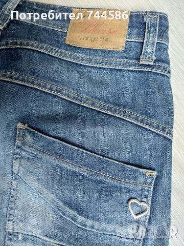 Дамски къси дънки, снимка 2 - Дънки - 41421472