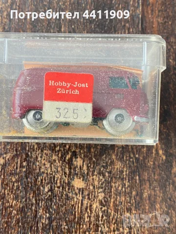Matchbox / Eheim No. 34A VW Van maroon "Deutsche Bundesbahn" near mint boxed, снимка 3 - Други ценни предмети - 56040408