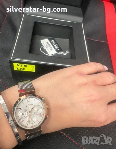 Нов дамски часовник Boss, снимка 3 - Дамски - 53535040