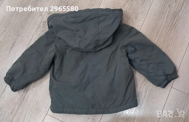 лот за момче/ ръст 80 см / яке-парка H&M, екип, блузка Next, нов дънков панталон George, снимка 8 - Бебешки якета и елеци - 56062084