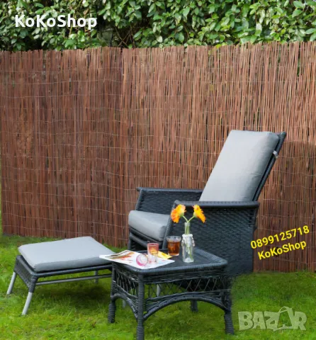 Ограда от върба-3х1 метра/преграда за балкон,градина,тераса