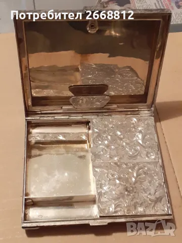 пудриера, снимка 4 - Антикварни и старинни предмети - 47751842