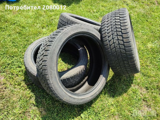 4бр. зимни гуми Bridgestone 225/45/18, снимка 2 - Гуми и джанти - 40912329