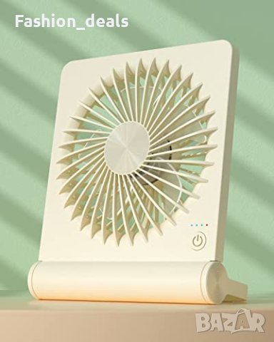 Нов настолен вентилатор за охлаждане USB за бюро Безшумен Мощен, снимка 1 - Вентилатори - 40677279
