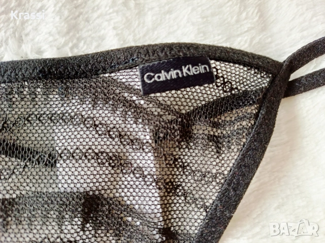 Дантелени прашки Calvin Klein M  нови, снимка 7 - Бельо - 53380352