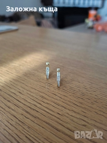 Дамски златни обеци "BVLGARI" - 4,30 гр. / 585 / 14К, снимка 8 - Обеци - 52632046