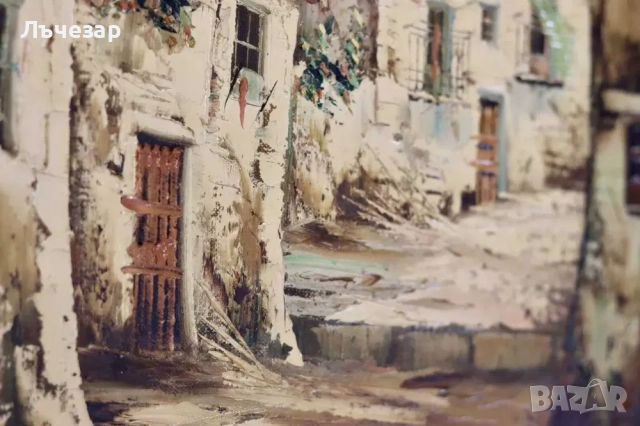 Стари картини от автор с подпис, снимка 9 - Картини - 52379310