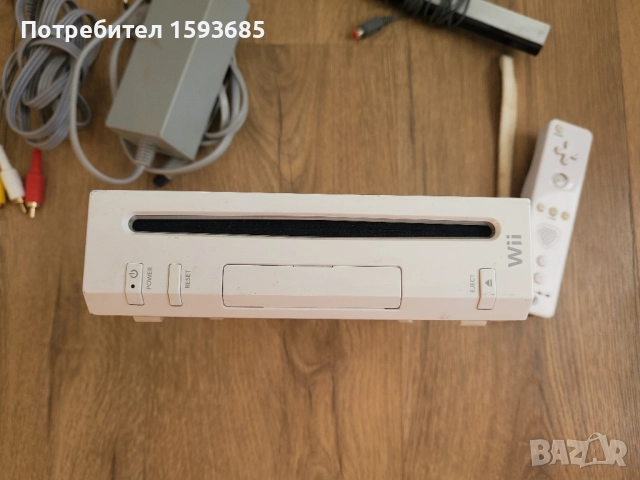 Хакнато Nintendo Wii пълен комплект , снимка 6 - Nintendo конзоли - 51787674