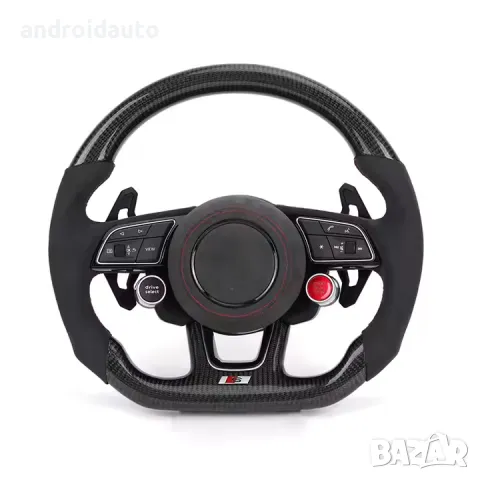 Audi Custom Спортен Волан – Персонализиран Дизайн!, снимка 16 - Аксесоари и консумативи - 49010733