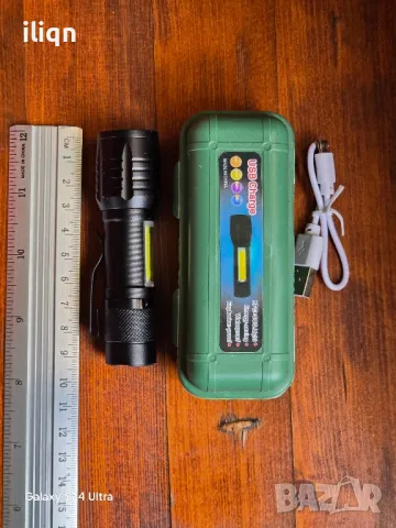 Фенерче чисто ново супер мощно с юезби кабел  Разгледайте и останалите ми обяви., снимка 3 - Друга електроника - 50111633