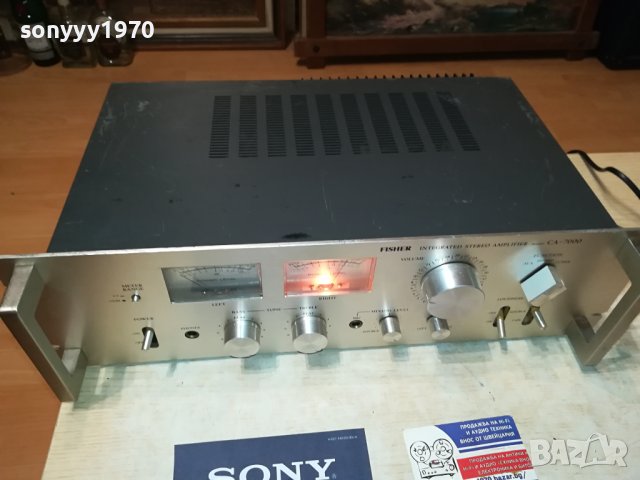 FISHER STEREO AMPLIFIER-MADE IN JAPAN 2306230708LDOORS, снимка 12 - Ресийвъри, усилватели, смесителни пултове - 41326558
