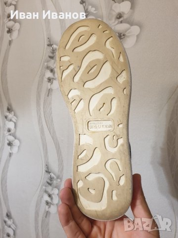 оригинални сникърси маратонки Alexander McQueen номер 43, снимка 10 - Маратонки - 42485591