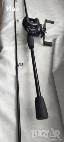 Байт кастинг въдица комплект с макара 180см., снимка 6 - Въдици - 53861219