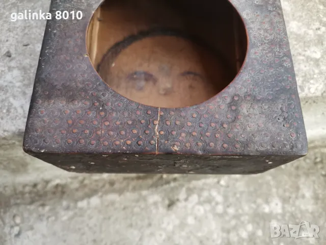 Стара кутия за будилник, снимка 6 - Антикварни и старинни предмети - 47568184