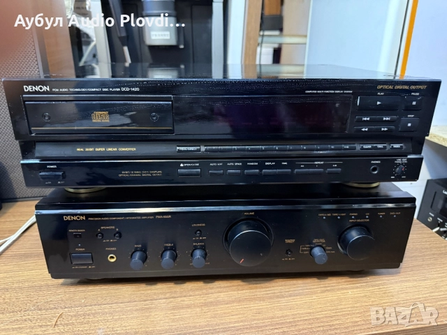 Denon PMA-655R Усилвател и Denon DCD-1420 CD Player 