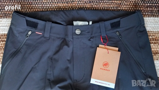 Нов Mammut Runbold Zip Off M/L туристически панталон, снимка 3 - Спортни дрехи, екипи - 53797330