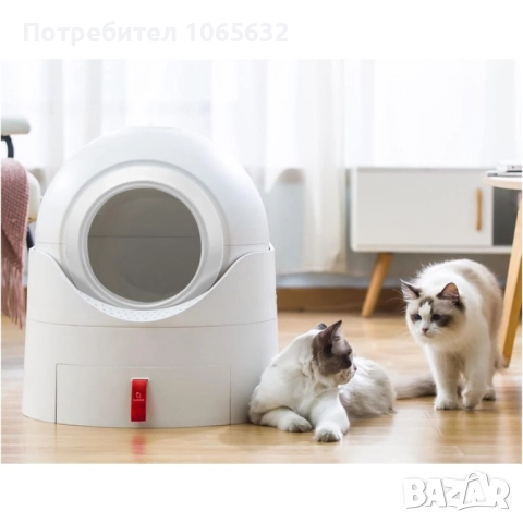 Полуавтоматична самопочистваща котешка тоалетна , снимка 10 - За котки - 52980100