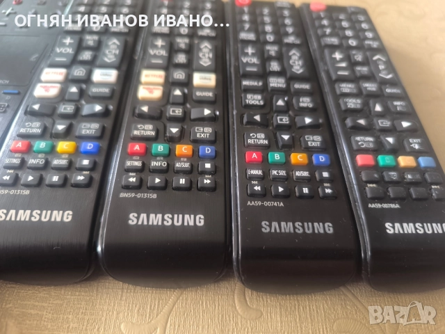 Samsung оригинални дистанционни за телевизор и саундбар, снимка 5 - Дистанционни - 52431401