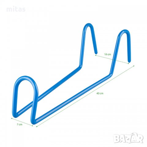 Стабилизатор за кормило на велосипед, държач, син, снимка 2 - Аксесоари за велосипеди - 36028627