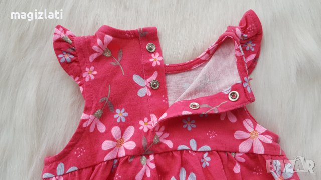 Летен ромпър за новородено , снимка 3 - Бебешки гащеризони - 41534519