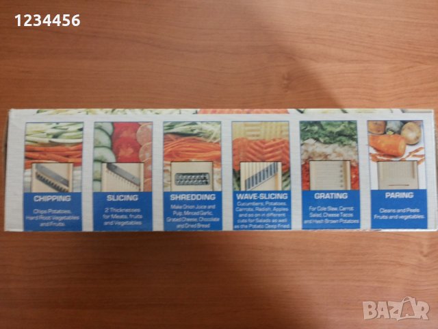 Ново, пакетирано мини мулти чудо за бързо нарязване на ЗЕЛЕНЧУЦИ, ПЛОДОВЕ, МЕСО, КАШКАВАЛ, ХЛЯБ,, снимка 2 - Чопъри и пасатори - 35937860