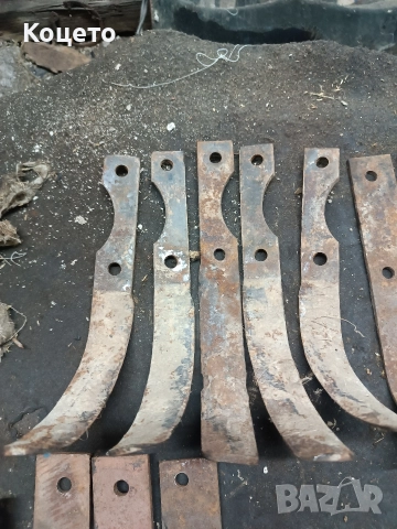 Чапи за мотофреза - 23 броя, снимка 3 - Резервни части за машини - 52392900