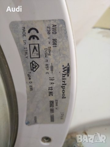 АВТОМАТИЧНА ПЕРАЛНЯ WHIRLPOOL AWO -9561 Пералнята си е  работеща, но на моменти се заключва люка. То, снимка 4 - Перални - 41919004