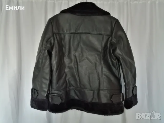 LCW ново дамско кожено яке с плюшена подплата р-р M (EU 38), снимка 11 - Якета - 48732679