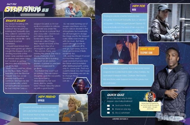 Doctor Who Annual 2021 Hardcover книга , снимка 5 - Колекции - 34218299