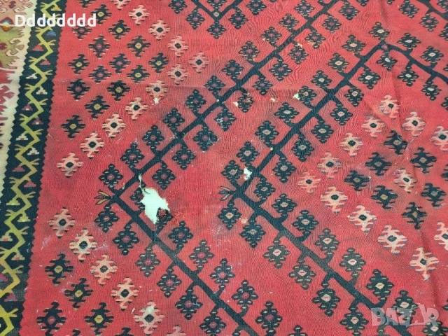 Стар Пиротски килим , снимка 5 - Колекции - 52225381