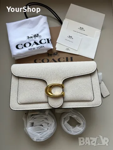 Дамска чанта Coach Tabby 26 Beige