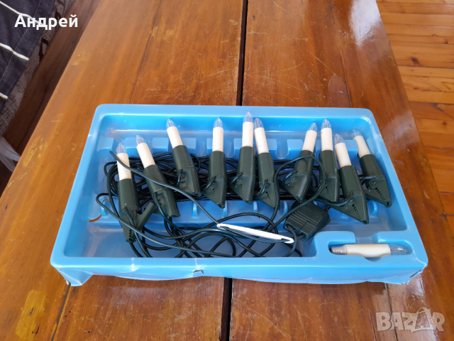 Стари лампи,лампички за елха #4, снимка 2 - Антикварни и старинни предмети - 36220981