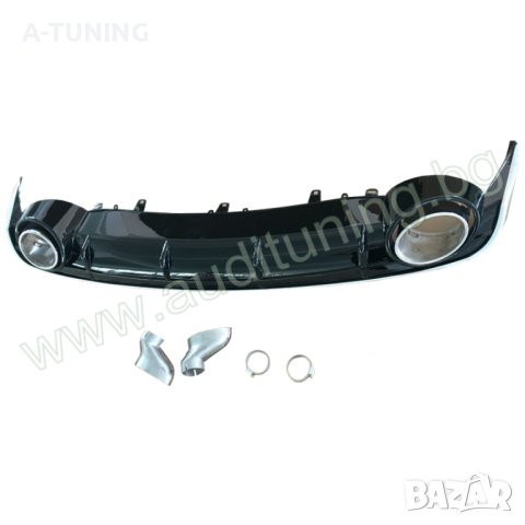 Дифузьор RS6 визия за Ауди А6 C7 FL, снимка 1