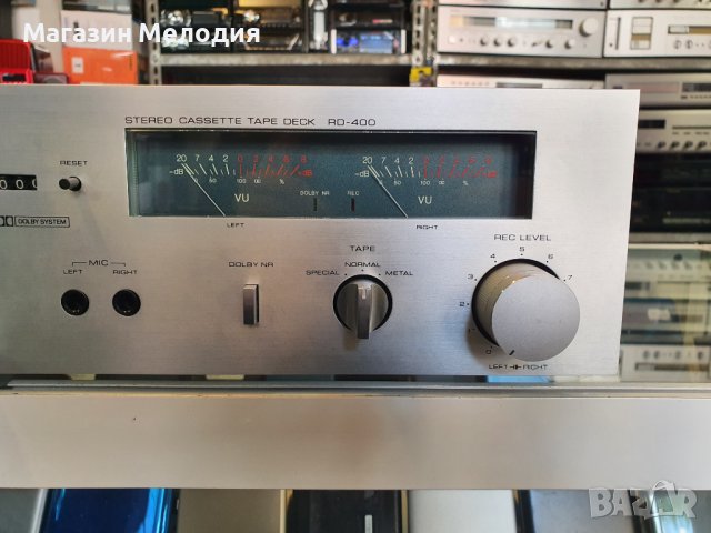 Касетен дек ROTEL RD-400 В отлично техническо и визуално състояние., снимка 5 - Декове - 40437915