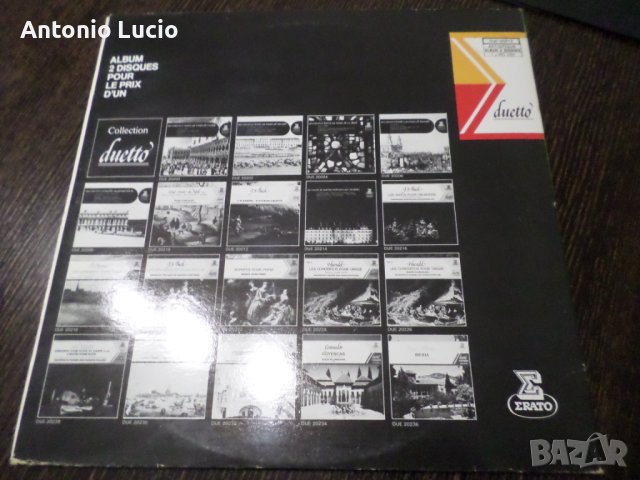 J.S.Bach - les Sonates pour Flute et Clavecin , снимка 2 - Грамофонни плочи - 40737964