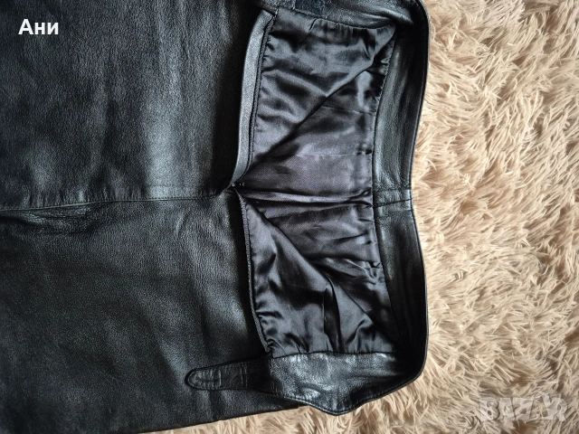 Дамска пола естествена кожа, снимка 5 - Поли - 53348442