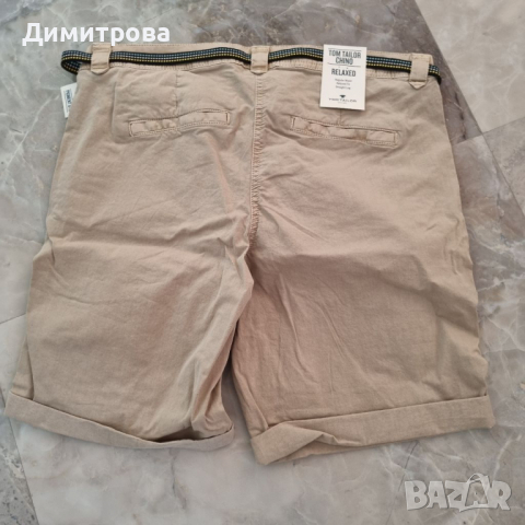Дамски чино бермуди Tom Tailor, снимка 2 - Къси панталони и бермуди - 36248805