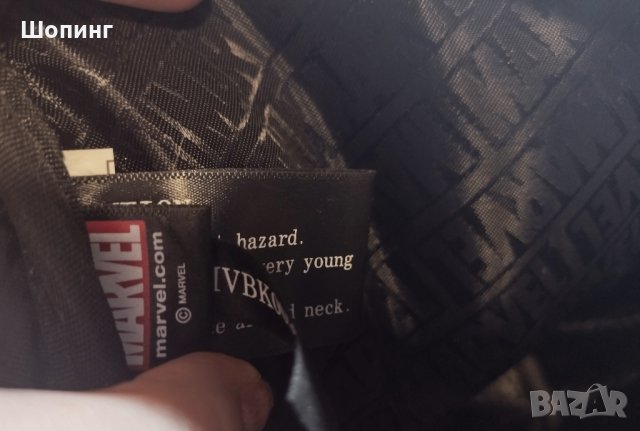 Оригинална кожена раница Marvel, снимка 9 - Раници - 42017608