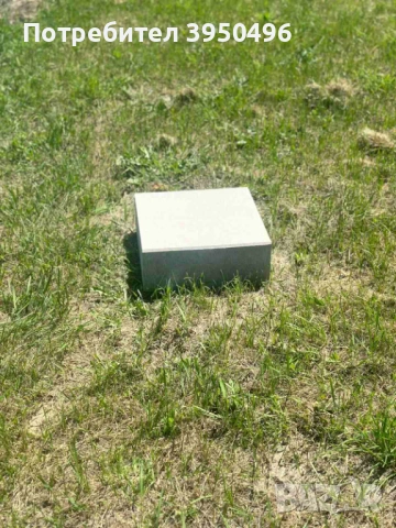 Стъпало 40х40х15см с фаска от бетон, цвят: сив, снимка 3 - Строителни материали - 53059767