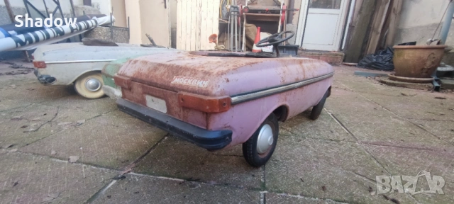 Москвич с педали , снимка 11 - Антикварни и старинни предмети - 53819560