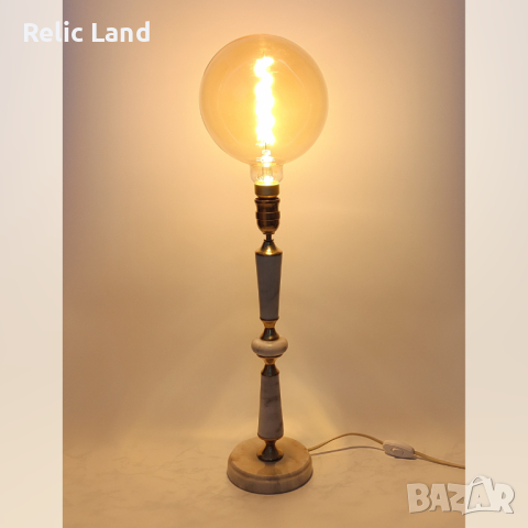 Ретро настолна лампа, снимка 3 - Антикварни и старинни предмети - 44681842