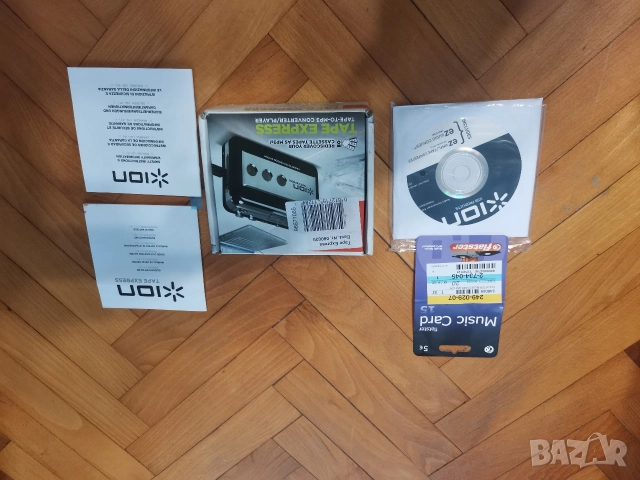 Walkman конвертор на аналогов към цифров аудиозапис ION TAPE EXPRESS TAPE-TO-MP3-CONVERTER/PLAYER, снимка 3 - MP3 и MP4 плеъри - 52595983