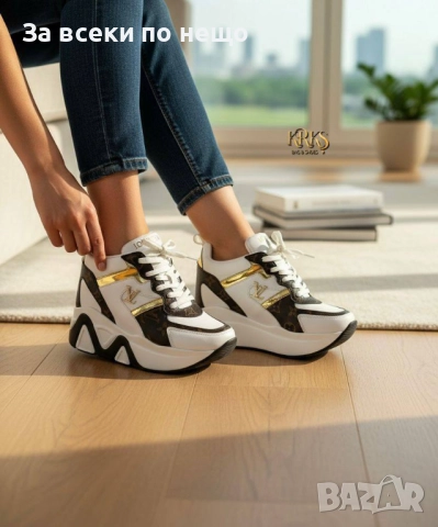 Louis Vuitton Дамски Маратонки На Платформа👟Дамски Спортни Обувки - Различни Цветове Код SK313, снимка 6 - Маратонки - 52598656