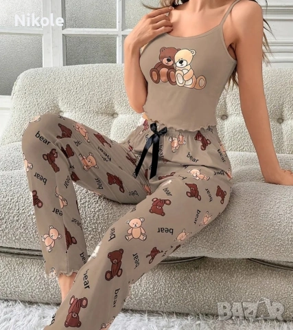 Дамска пижама - трико