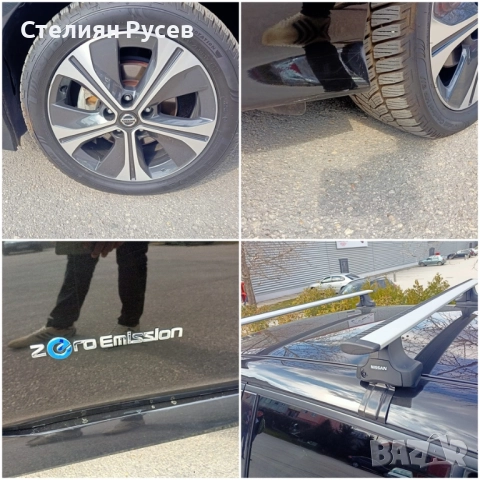 Nissan Leaf 62 kWh електрически 150k.c -цена 32 200лв мотора е 150 коня Пробег с едно зареждане: 350, снимка 6 - Автомобили и джипове - 51987501