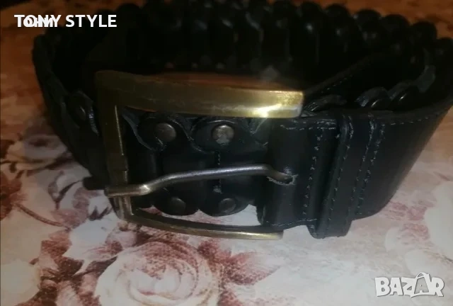 Нов Дамски Колан Изцяло от Естествена Кожа 115см., снимка 6 - Колани - 51644414