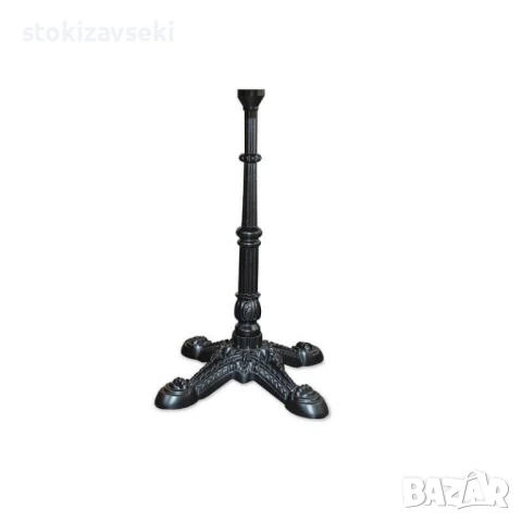 Метална основа за маса, черна, 42*72см