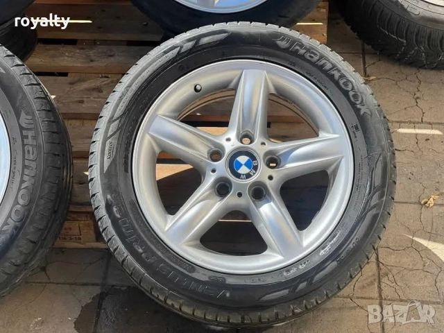 5х120 16 Лети Джанти Оригинални BMW 5x120 e46 E90 E87 ET 47 J 7, снимка 4 - Аксесоари и консумативи - 52063660